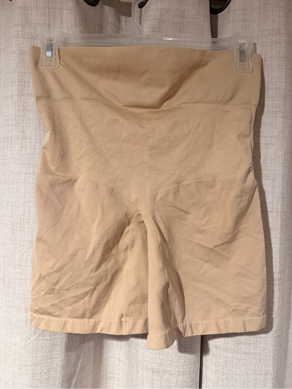 Cacique Nude High-Waist Shaping Shorts